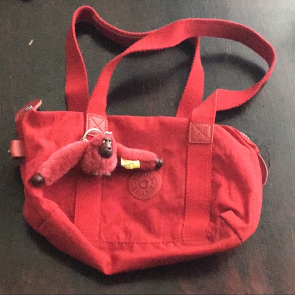 Kipling red purses